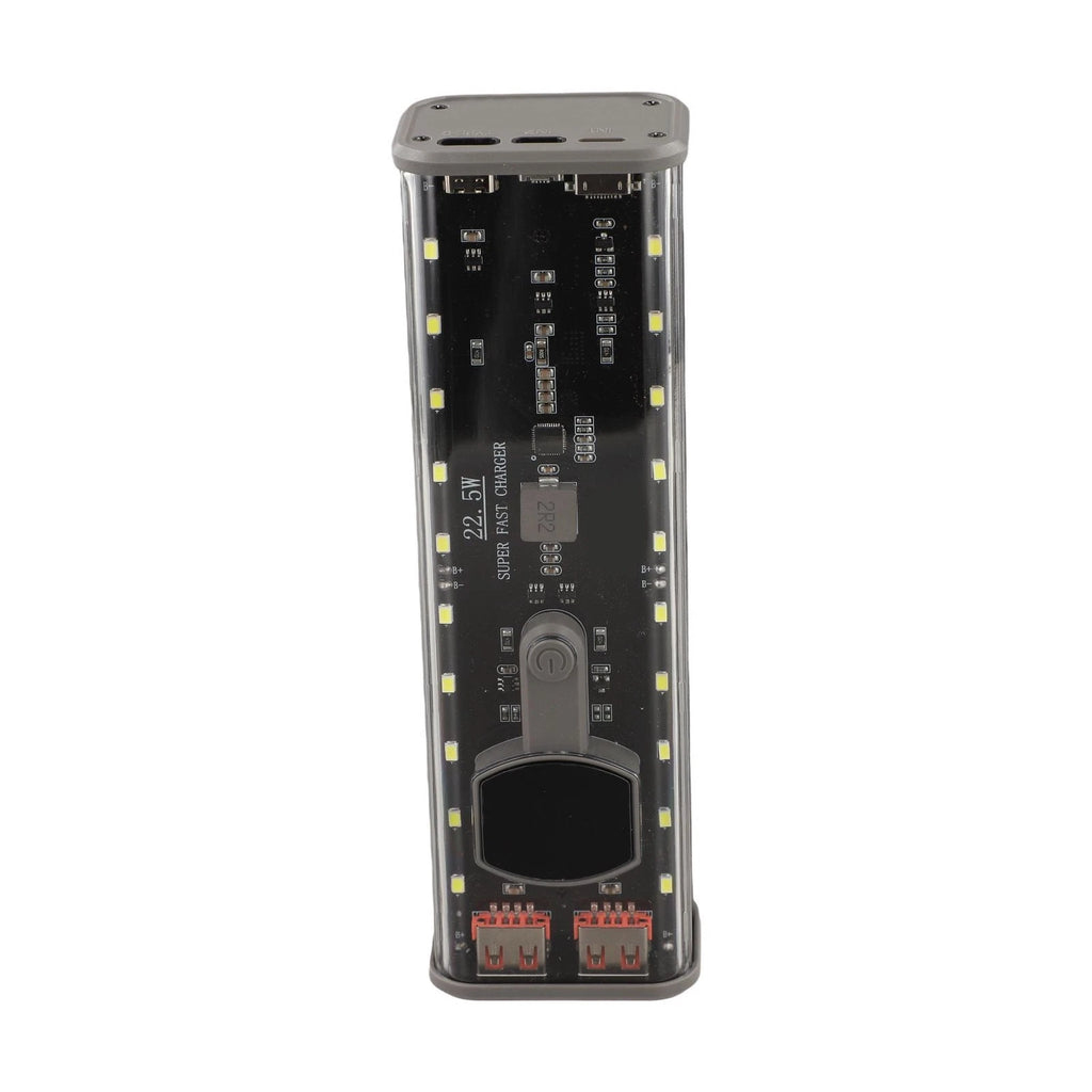 Power Bank Case for 4 Flat 21700 Batteries 22 5W Dual Output