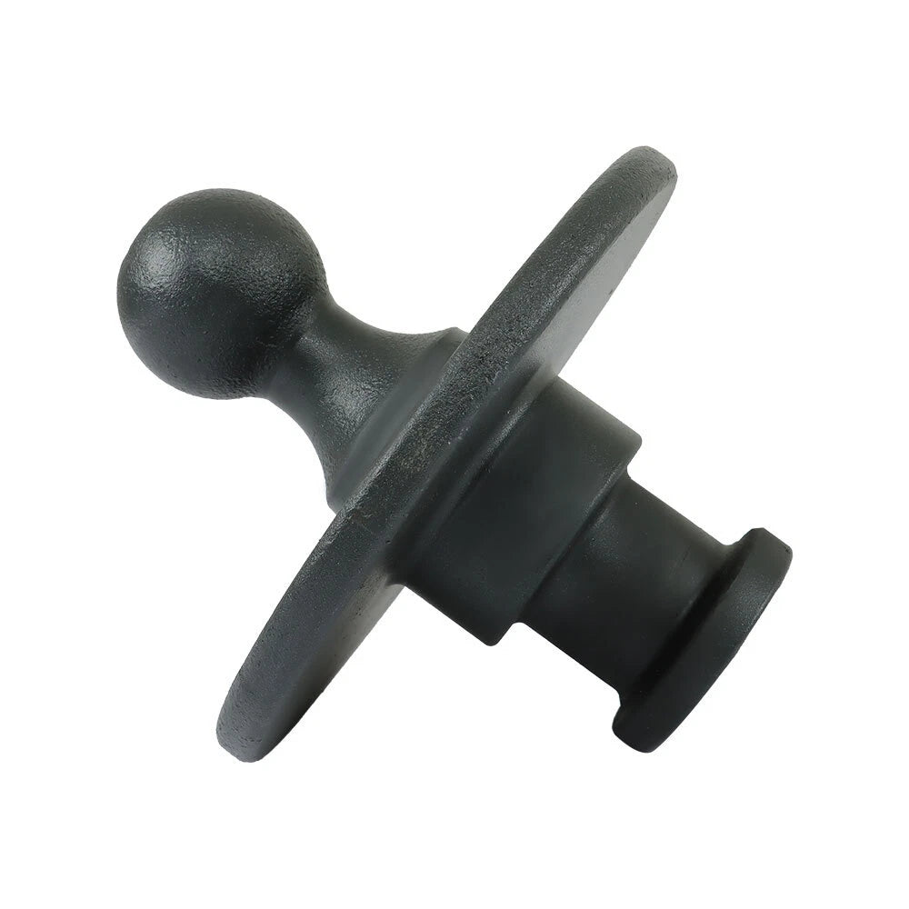 Gooseneck Ball Adapter for Trailer Forge Kingpin (Fits 5th Wheel Hitch)