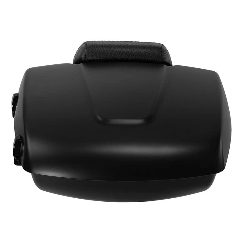 Matt Low Profile Pack Trunk with Backrest Pad for Indian Pursuit Limited (2022–2025)