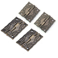 10pcs Antique Embossing Hinges for Wooden Box Jewelry Cabinet