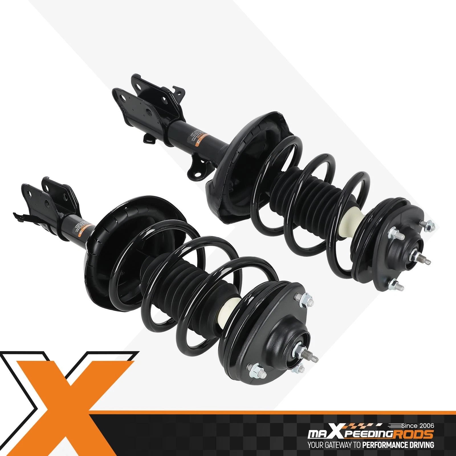 Pair Front Struts Coil Springs Assembly for Honda Odyssey (2005–2007) 172537