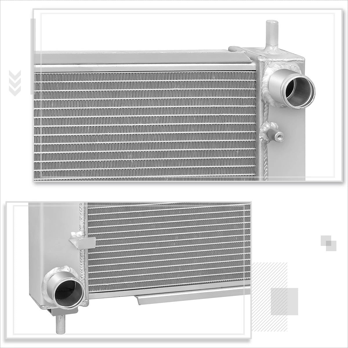 Full Aluminum Core 3-Row Cooling Radiator for Ford Mustang GT/GTS/SYT (1994–1995)