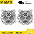 Front Wheel Hub Rotor w/ Bearings & Studs for Yamaha Raptor 660R (2001–2005)