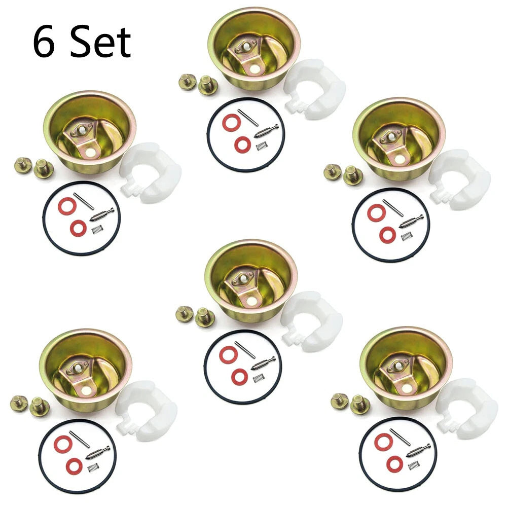 Set of 6 Carburetor Kits for Honda GX240 GX270 GX340 GX390
