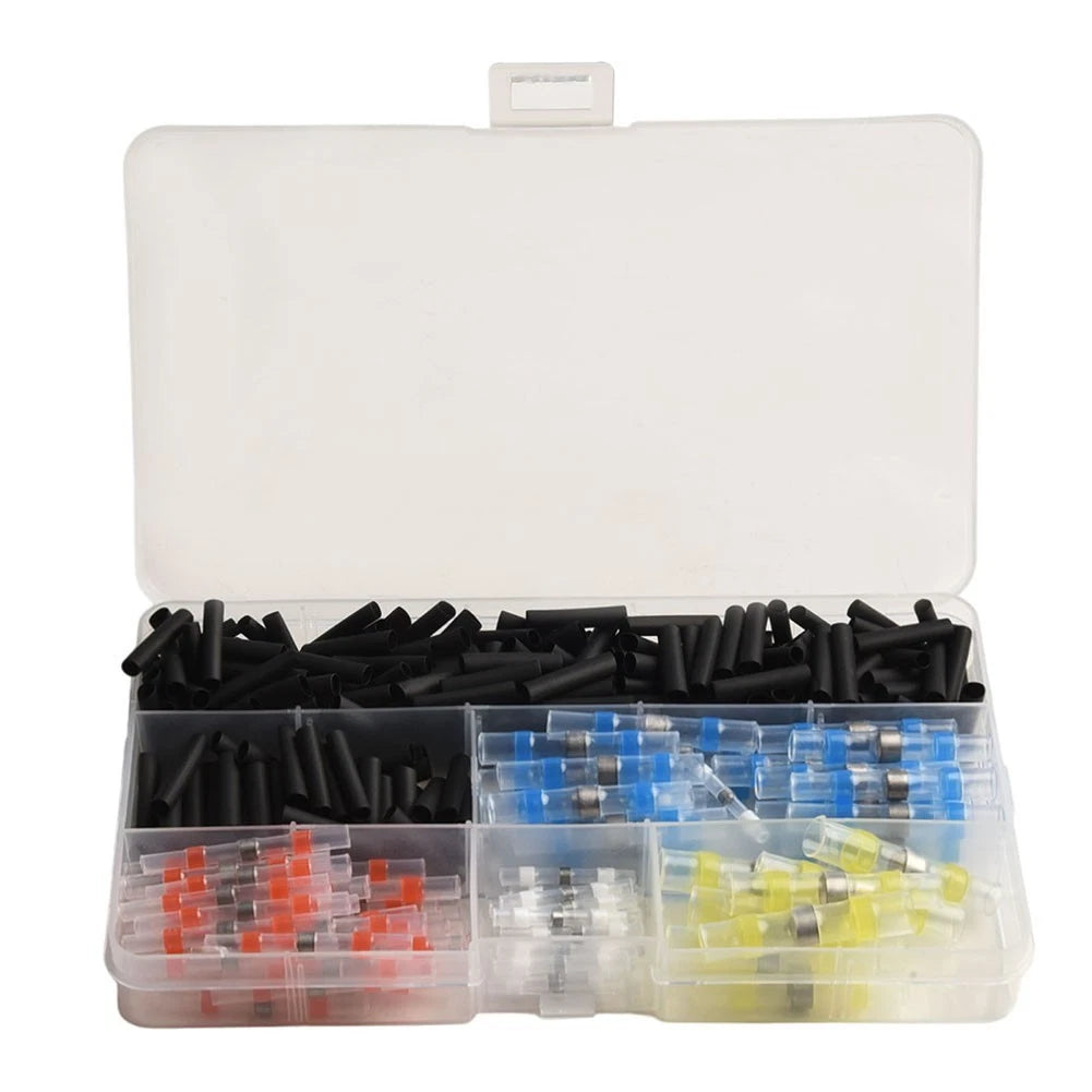 300PC Heat Shrink Solder Wire Connectors for Secure Waterproof Connections