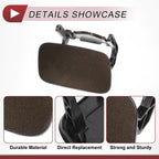 Front Right Washer Nozzle Cover Cap for Audi A4 (2013–2016) 1Pcs Brown
