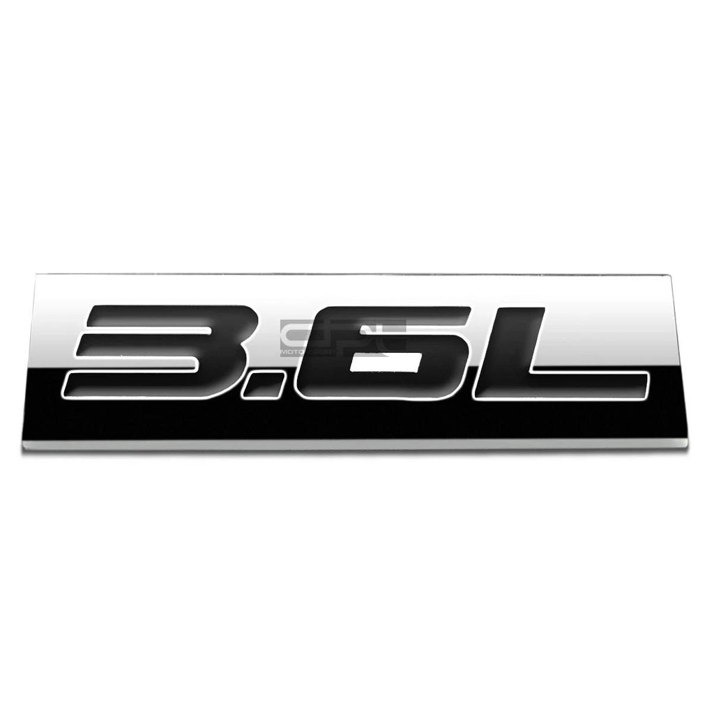 Polished Chrome Badge for 3.6L Engine (Specific )