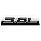 Polished Chrome Badge for 3.6L Engine (Specific )