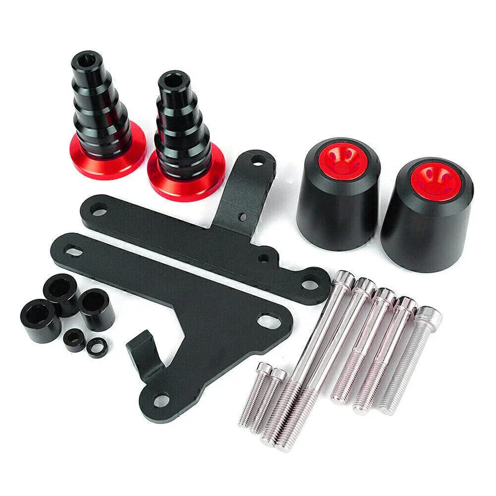 Frame Sliders Engine Crash Protectors for Yamaha YZF 600 R6 (2017-2021) Red