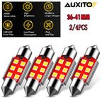 Set of 2 AUXITO 36/41mm LED Interior Dome Roof Light Bulbs for BMW Mercedes Volkswagen (H)