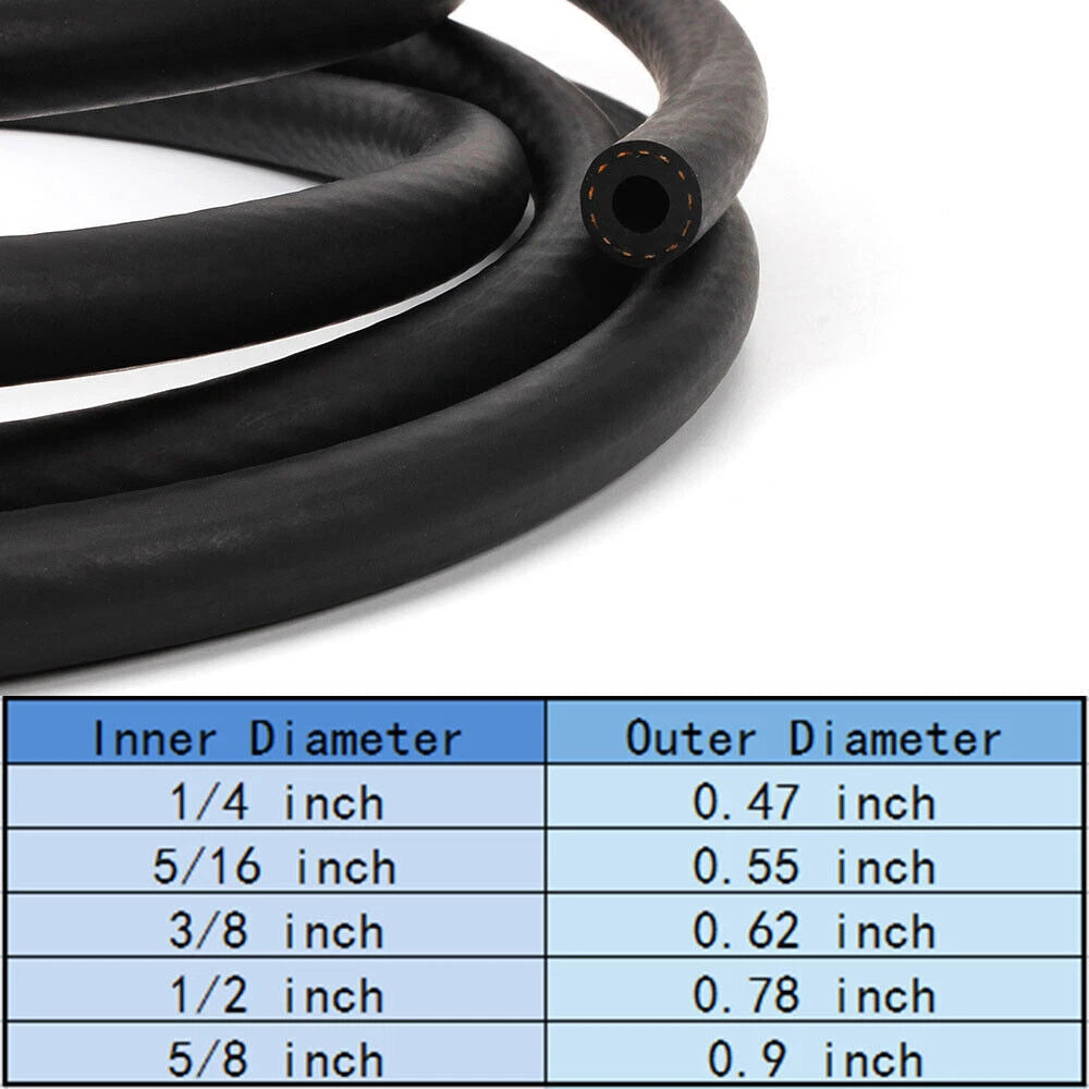 NBR Rubber Fuel Line Hose for Small Engine Diesel Oil Gas Pipe