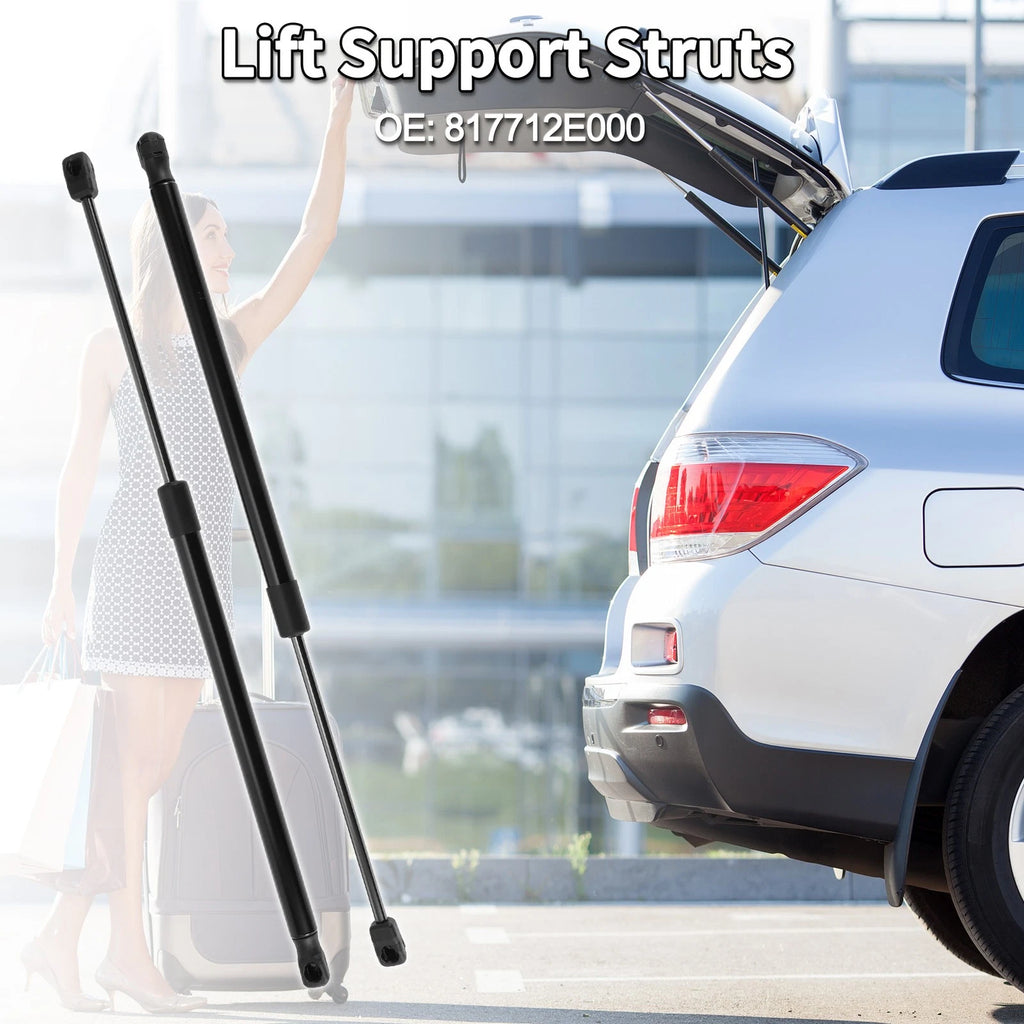2X Rear Hatch Lift Supports Struts No. 817712E000 for Hyundai Tucson (2005–2009)