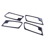 Carbon Fiber Interior Door Handle Frame Cover for BMW X5 E70 X6 E71 (2008-2013)