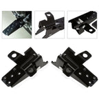2X Motorcycle Passenger Foot Pegs for 24-38mm (Universal Fit)