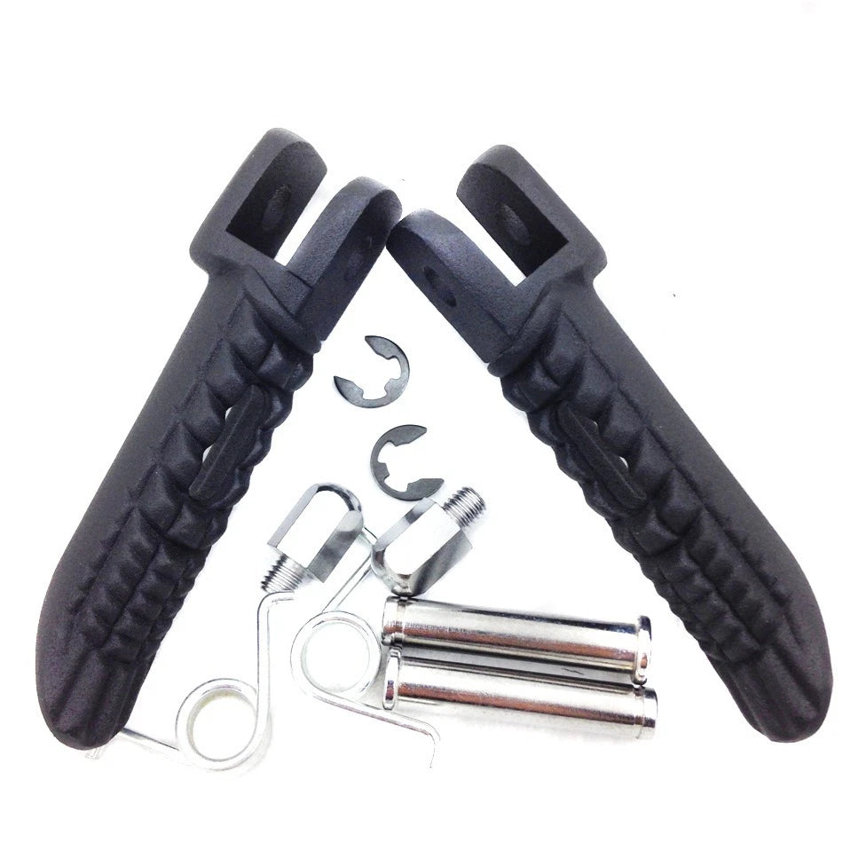HTTMT Foot Pegs for Suzuki GSXR 600 750 1000 (2000–2011) Black Front Footrest