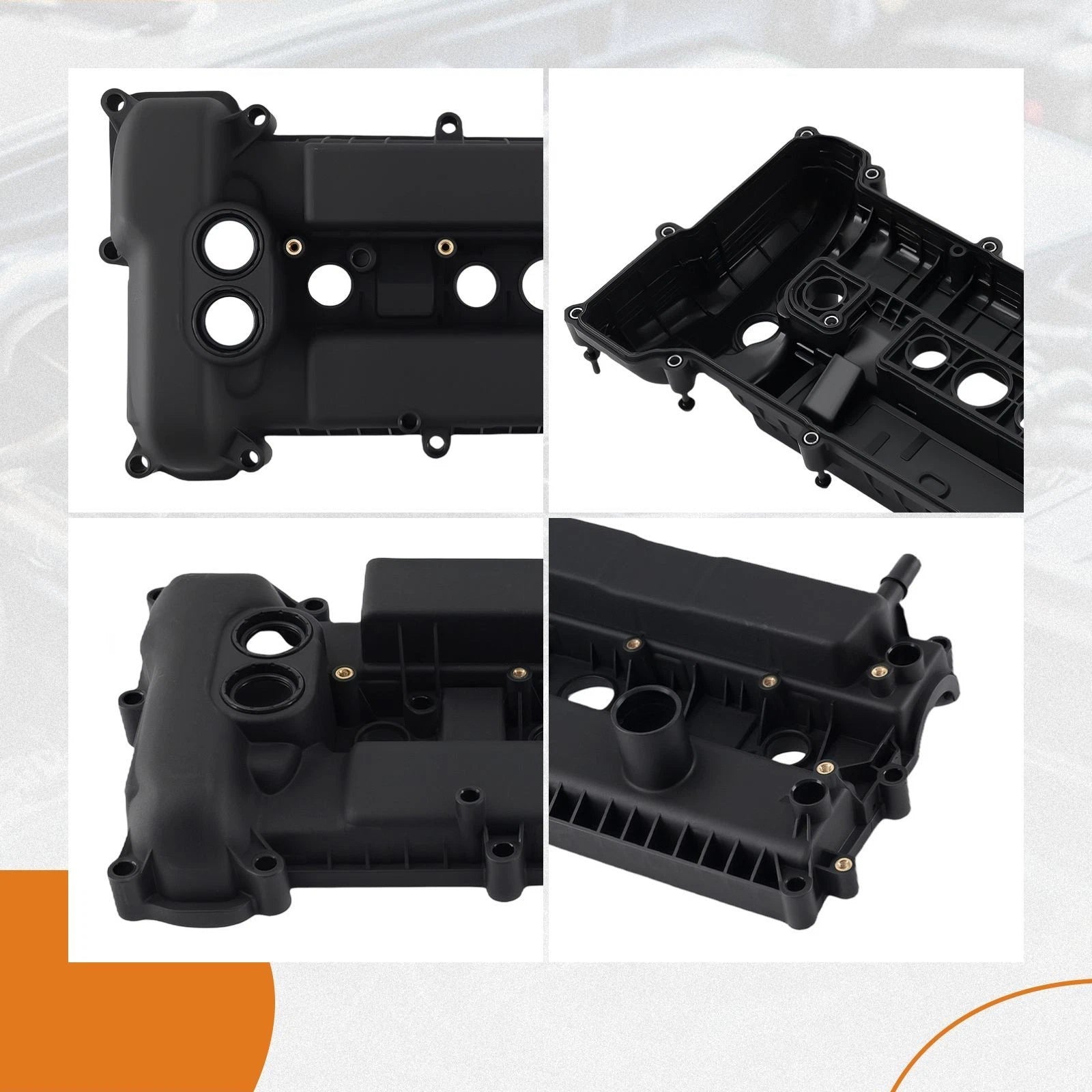 Valve Cover for Ford EcoSport 2.0L 122Cu 2018-2021 (FM5Z6582A) Black