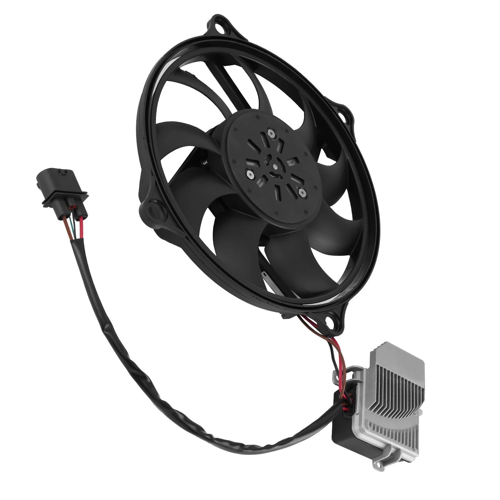 Radiator Cooling Fan Assembly for VW Beetle (2006–2010) 1C0959455F 1C0121205A