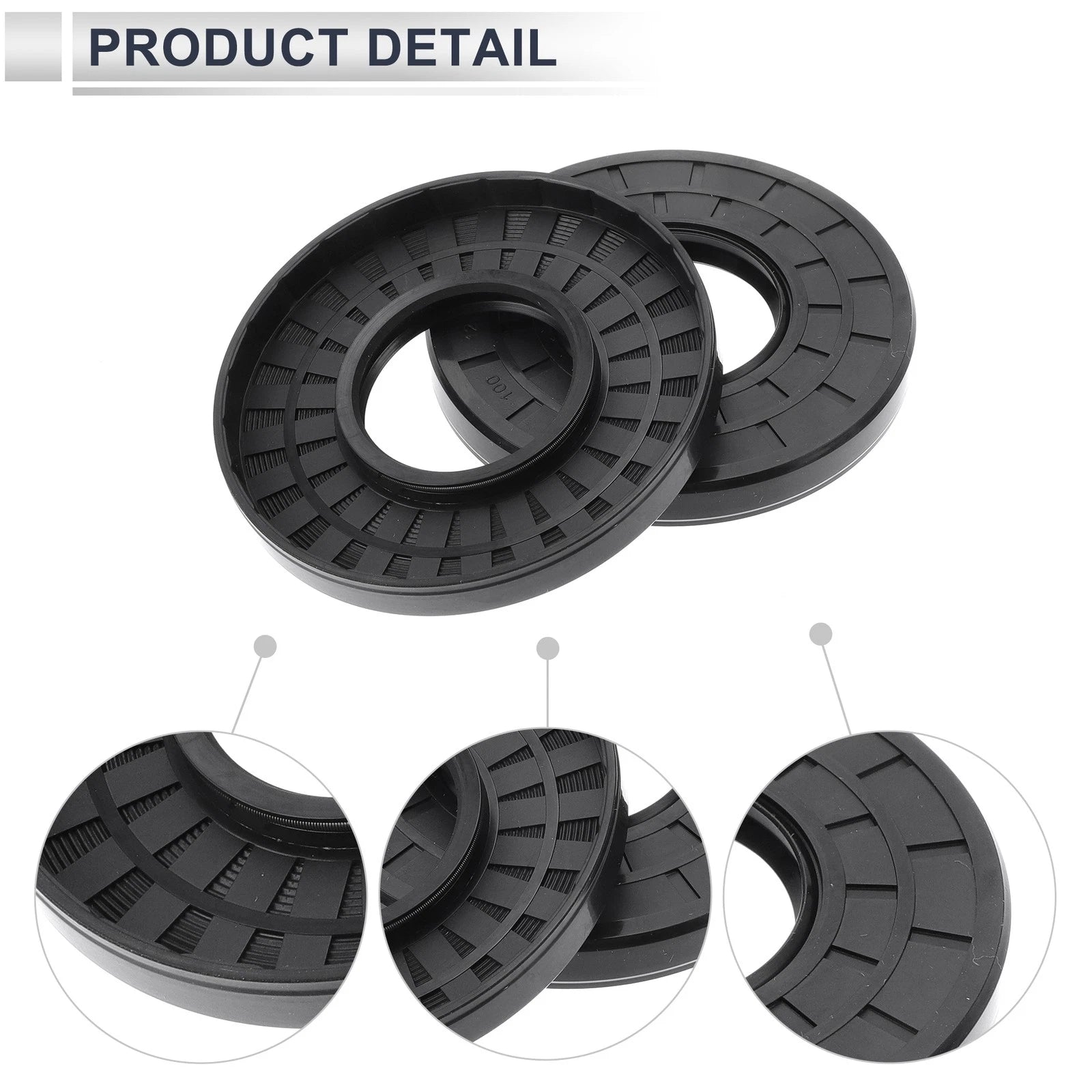 Set of 5 Oil Seal Rotary Shaft Seal for Various Models (45x100x12mm)