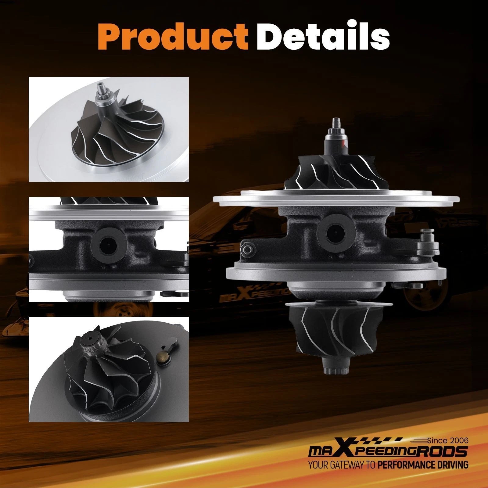 Turbo Cartridge Core for Dodge Mercedes Sprinter 2500 3500 (2007–2018)