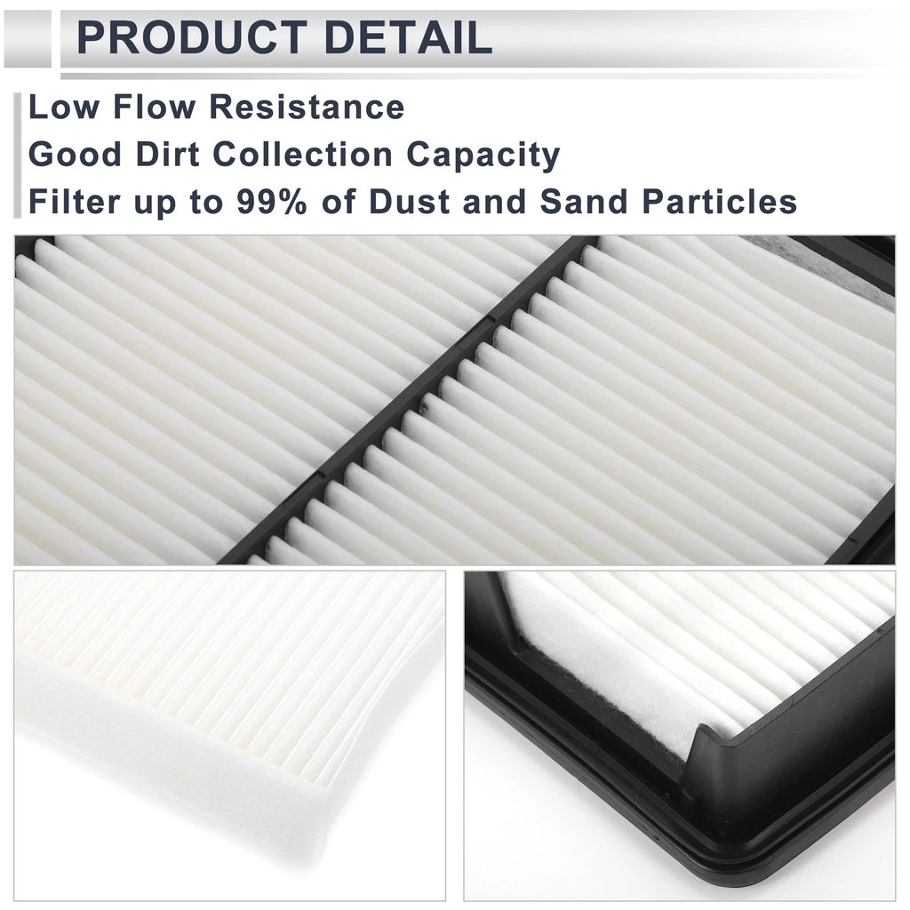 Engine Cabin Air Filter Combo No.17220RNAA00 for Honda Civic 1.8L (2006–2011)