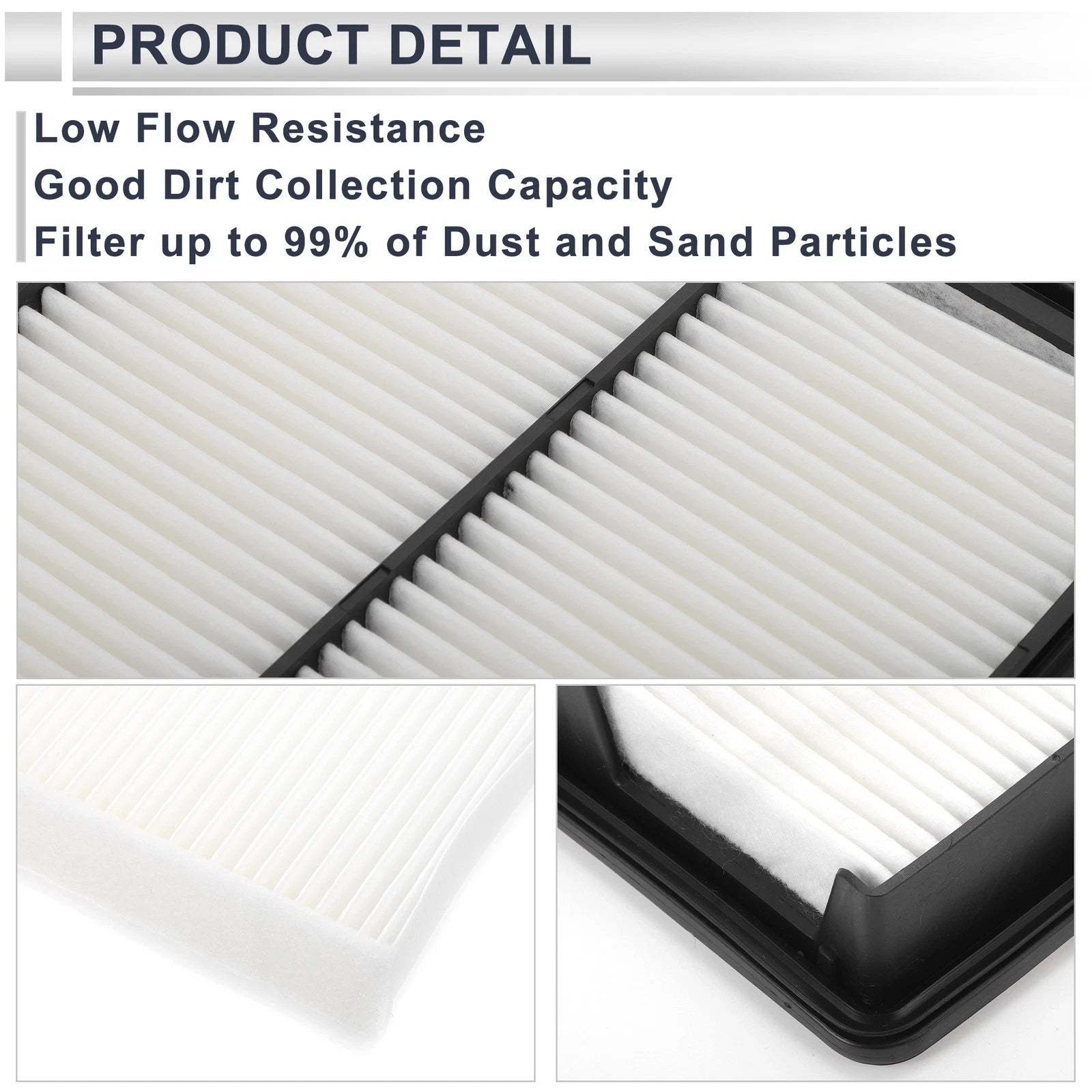 Engine Cabin Air Filter Combo No.17220RNAA00 for Honda Civic 1.8L (2006–2011)