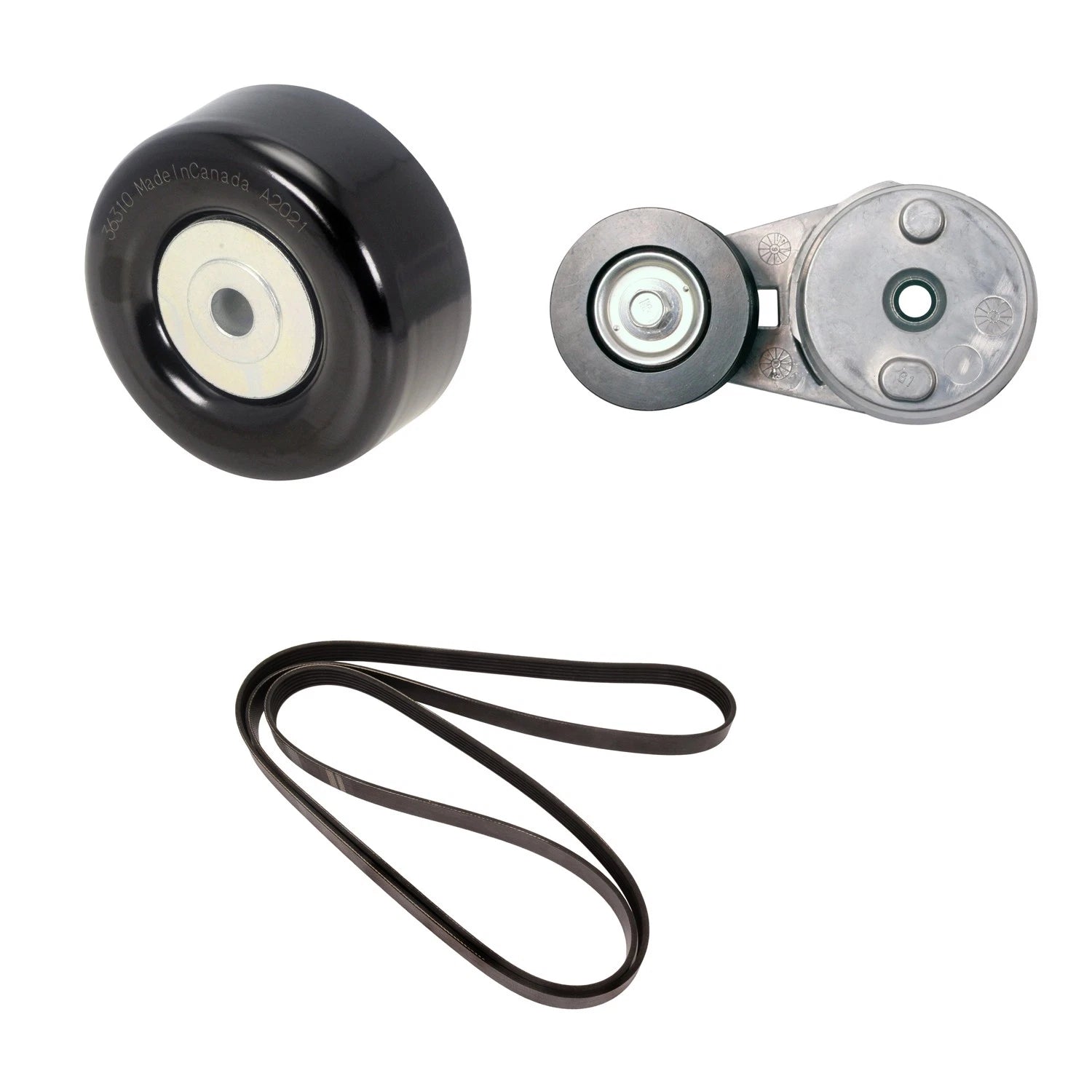 Drive Belt Idler Pulley Tensioner Kit for Sierra 2500 HD (2001–2007)