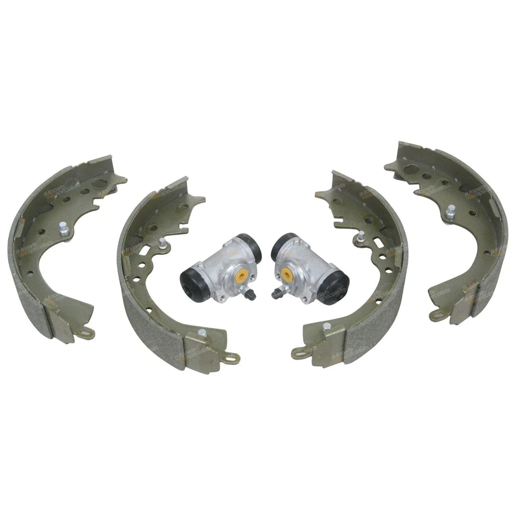 Rear Brake Shoe Set 2 x Wheel Cylinders for Hiace Van (2005–2012)