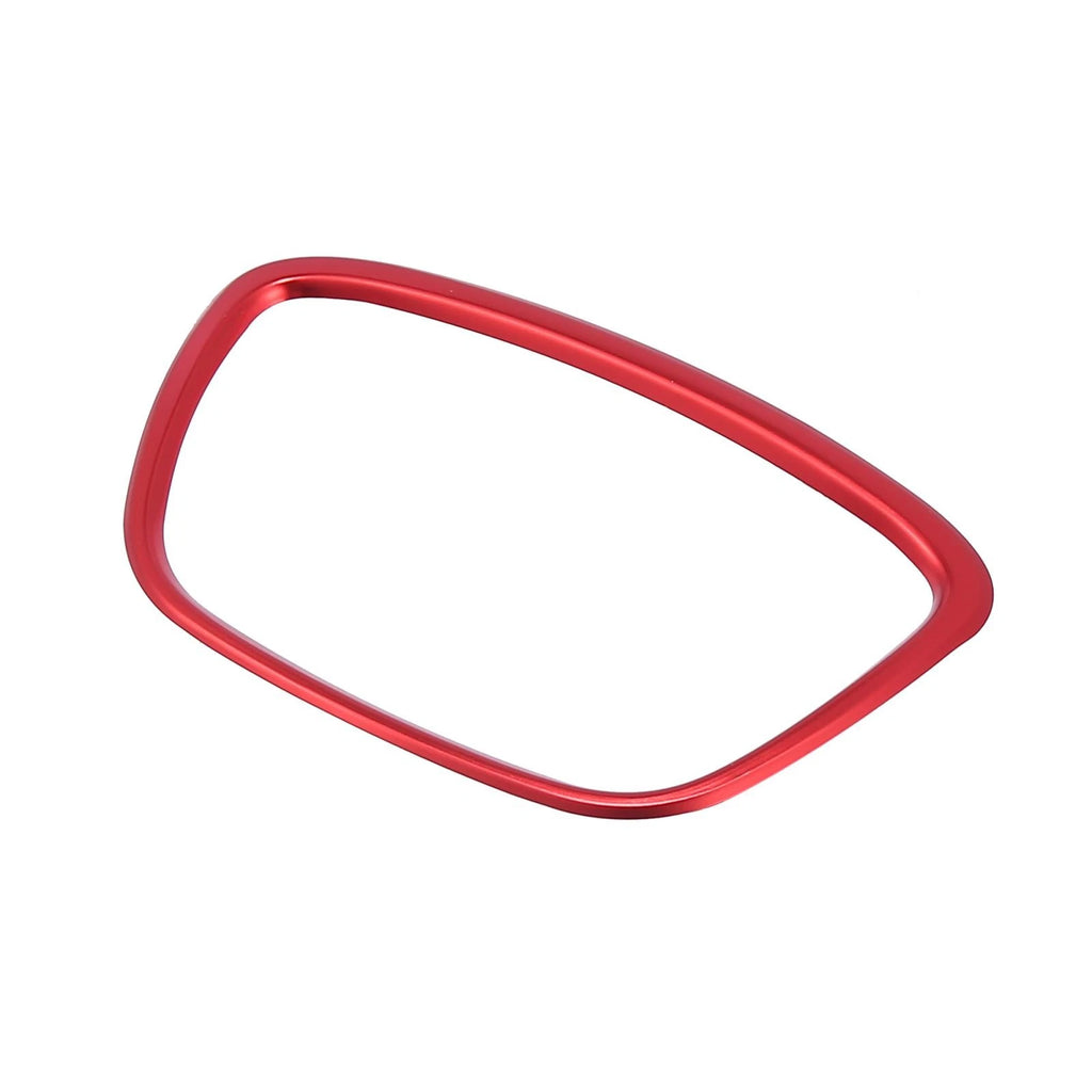 Steering Wheel Trim Cover Red for Audi A3 A4 A5 A6 A7 Q3 Q4 S RS (2010–2023)