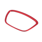 Steering Wheel Trim Cover Red for Audi A3 A4 A5 A6 A7 Q3 Q4 S RS (2010–2023)