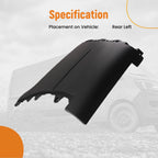 Rear Left Door Lower Molding Trim for Ford Transit 150 250 350 (2015–2024)