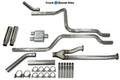 Dual Exhaust Kit for Toyota Tundra (2009–2013) 2.5" Corner Rolled Tip
