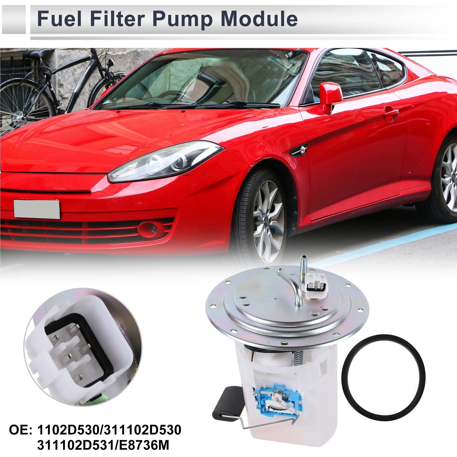 Fuel Pump Assembly for Hyundai Elantra L4 2.0L (2004–2006) No. 1102D530/311102D530