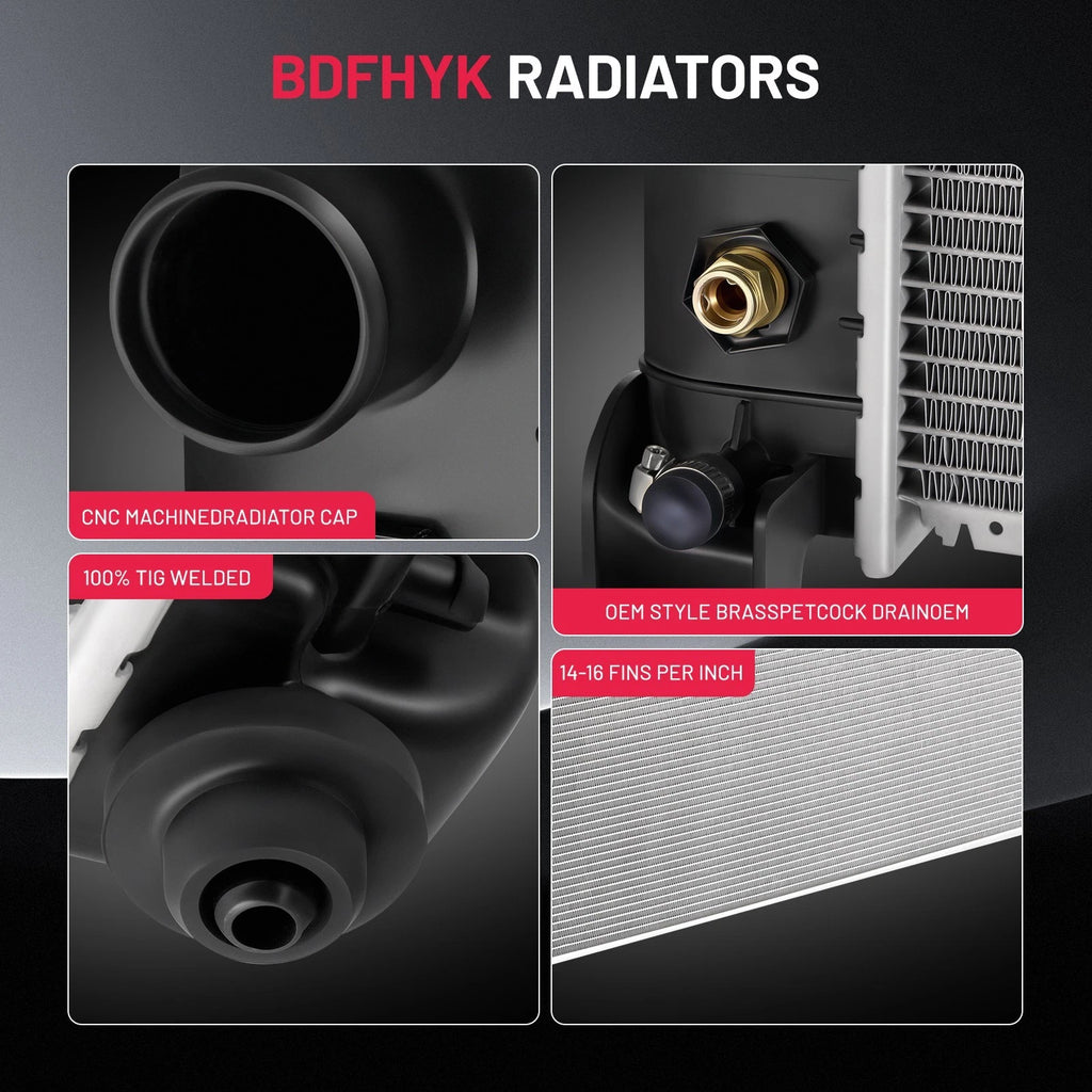 Aluminum Radiator for Cadillac Escalade 2002–2005