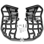 Nerf Bars Heel Guard Pro Peg Pair Black for Honda TRX 450R 450ER (2004–2009)