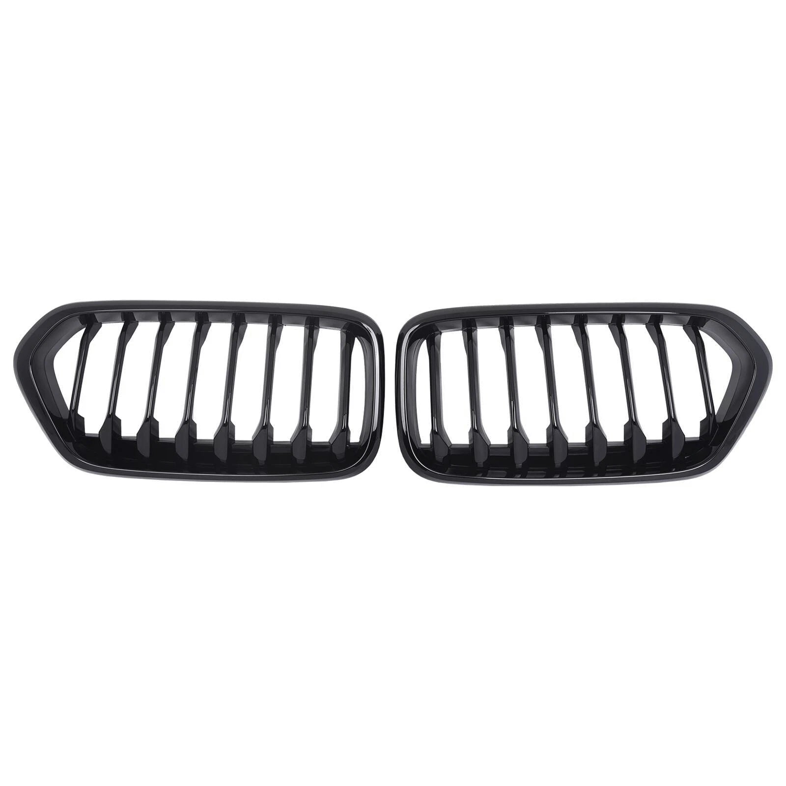 Front Bumper Grille for BMW X2 Series (2018–2023) Gloss Black