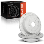 Rear Side Drilled Brake Rotors for Subaru Tribeca (2008–2014)