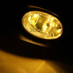 Fog Lights for Honda Accord 4Dr Sedan (2003–2005) - Yellow Lens, Switch