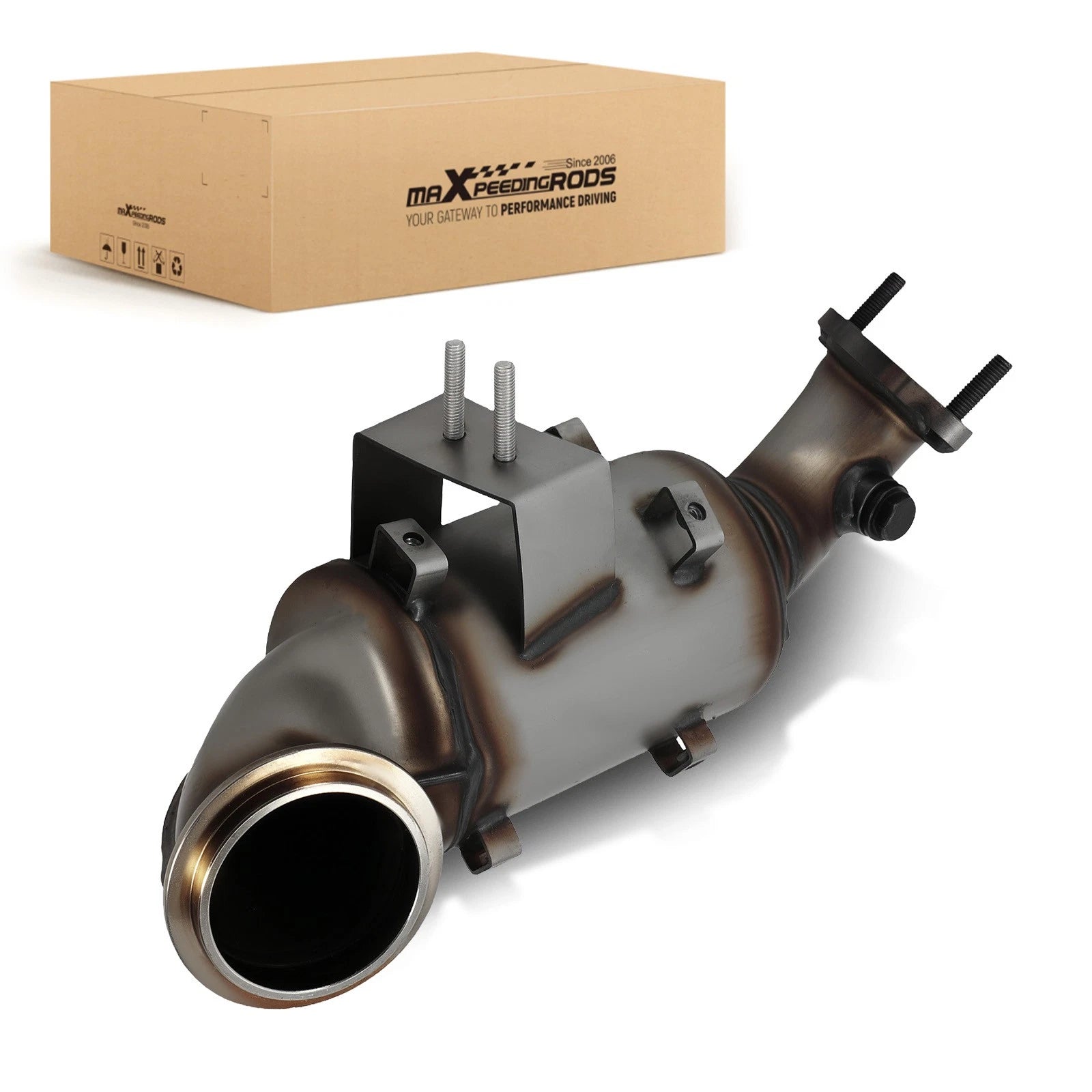 Front Catalytic Converter for Ford Edge 2.0L Turbo (2012–2014) OBD II, EPA Approved