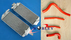 Aluminum Radiator + Black Hose for Suzuki RM 250 (1996-1998)