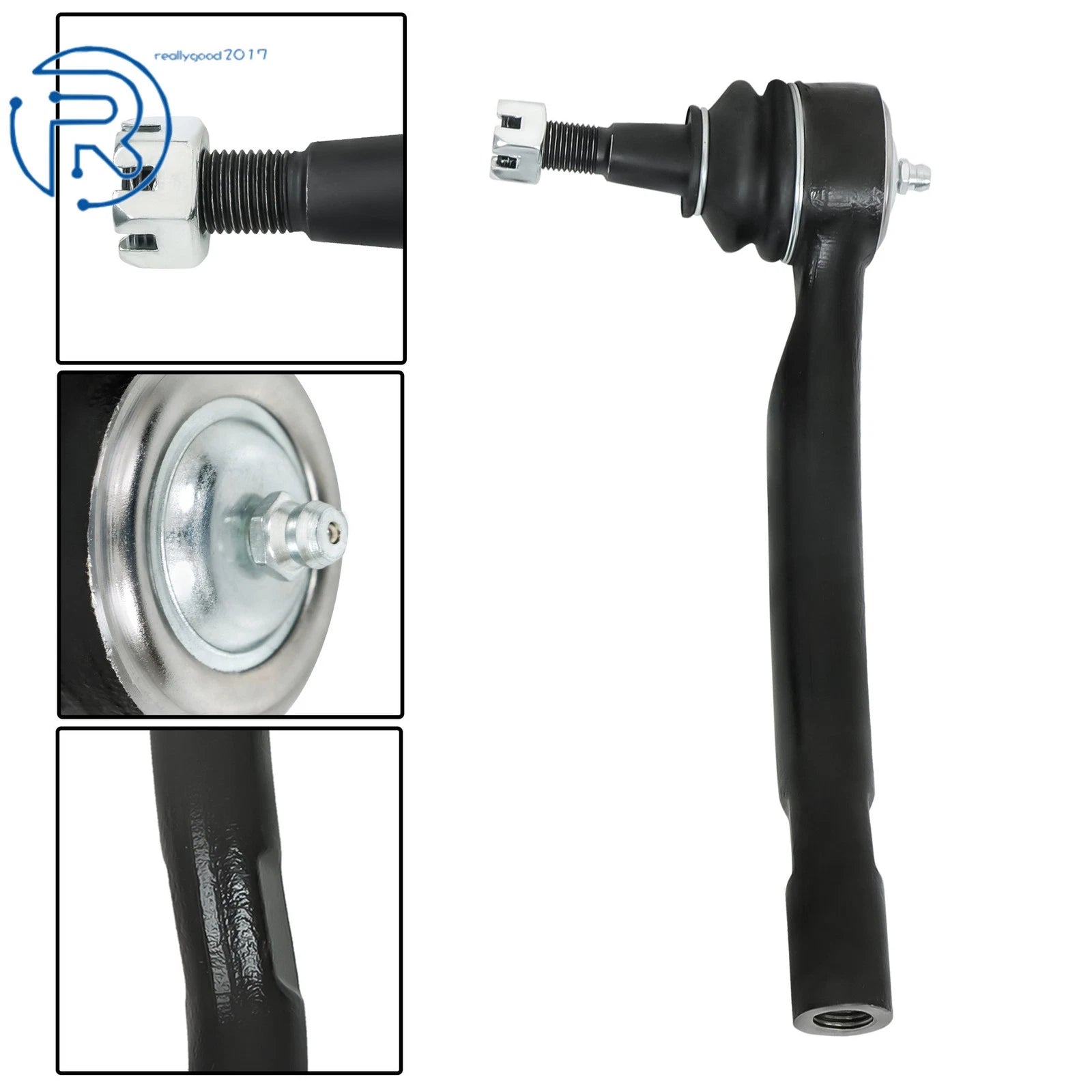 Set of 2 Front Inner Outer Tie Rod Ends for Nissan Altima Maxima (2013-2019)