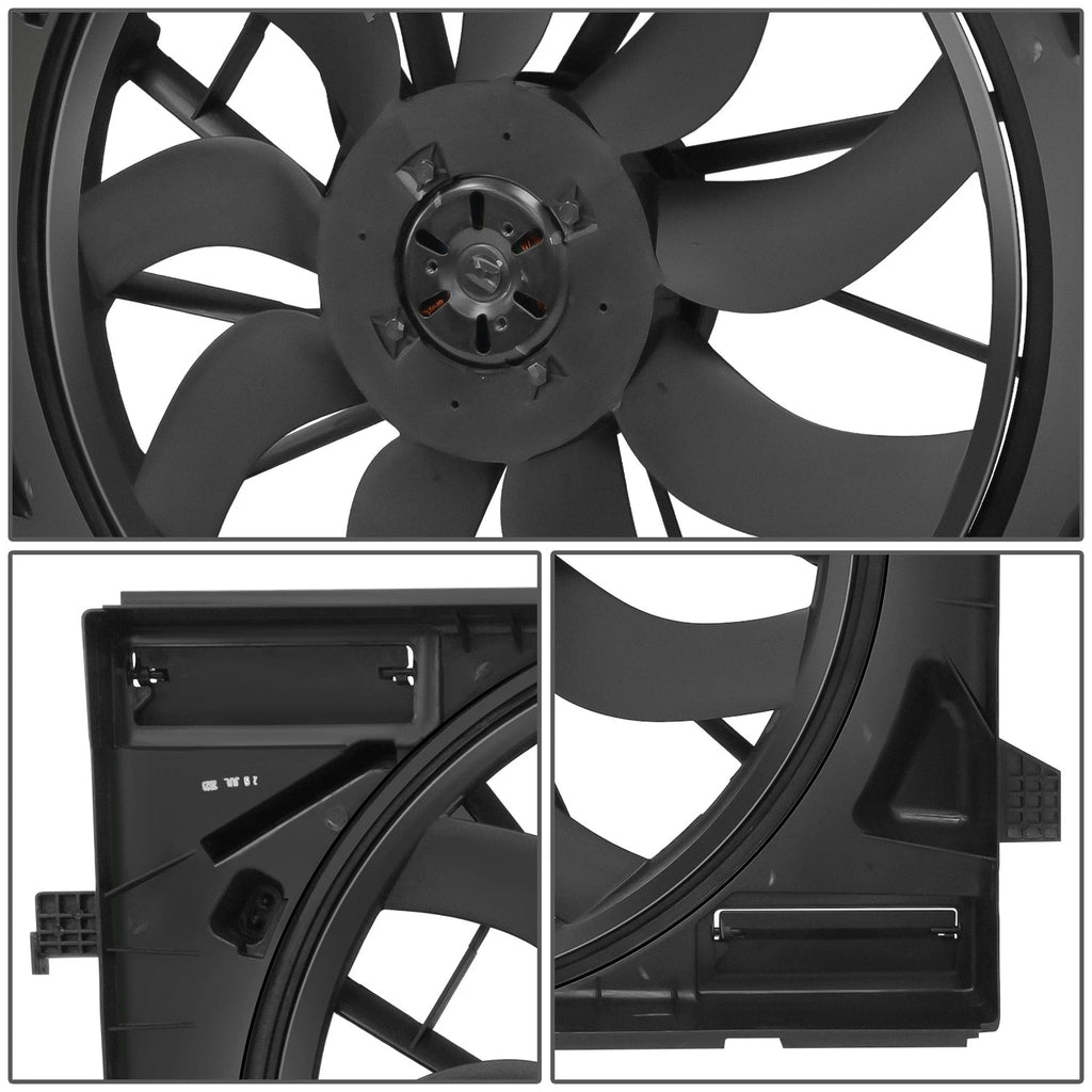 Electric Cooling Radiator Fan Assembly for Dodge Durango (2021–2025)
