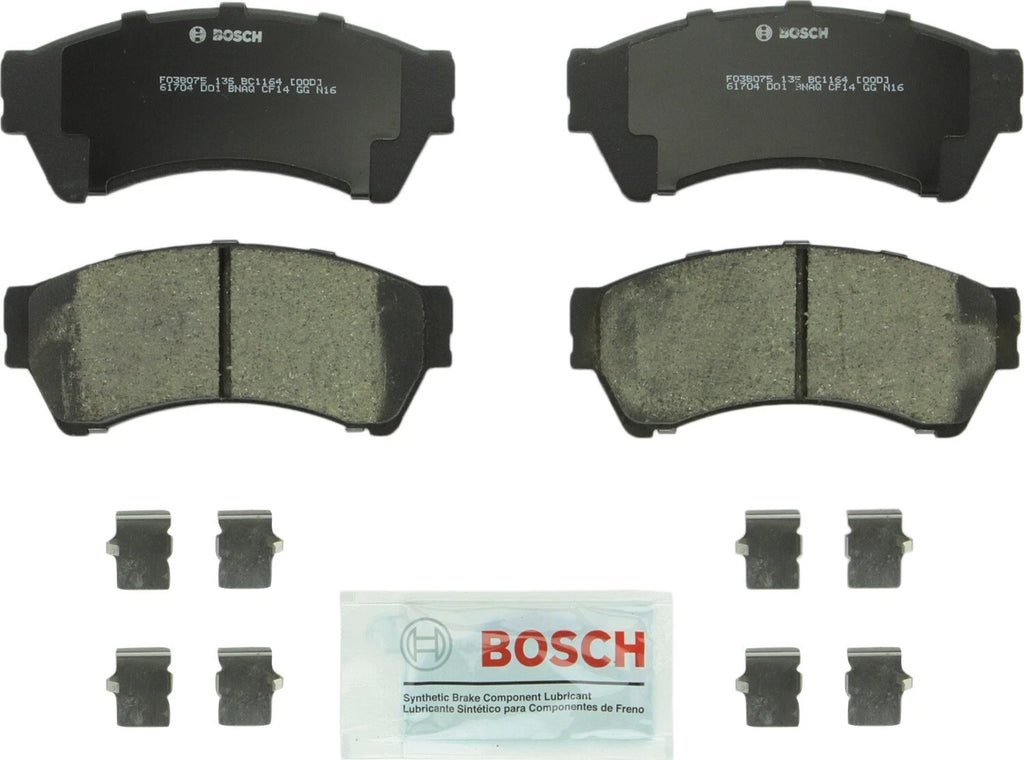 Front Brake Kit 299mm Rotors & Bosch Ceramic Pads for Fusion MKZ Zephyr 2006–2012