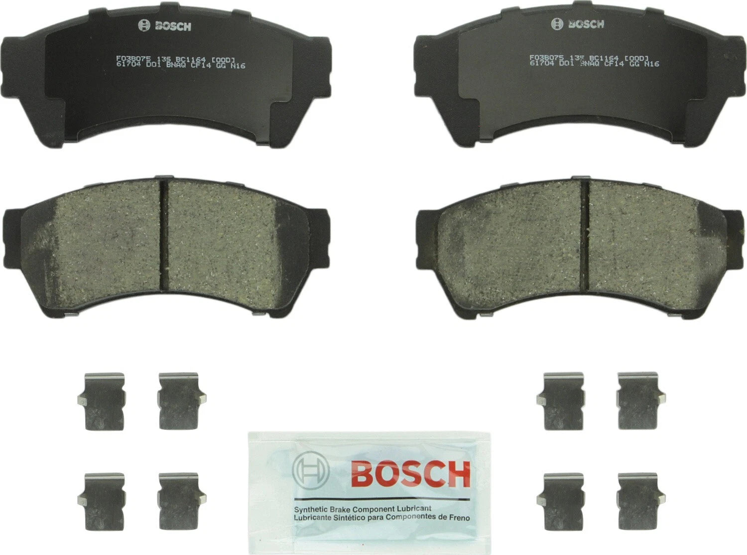 Front Brake Kit 299mm Rotors & Bosch Ceramic Pads for Fusion MKZ Zephyr 2006–2012