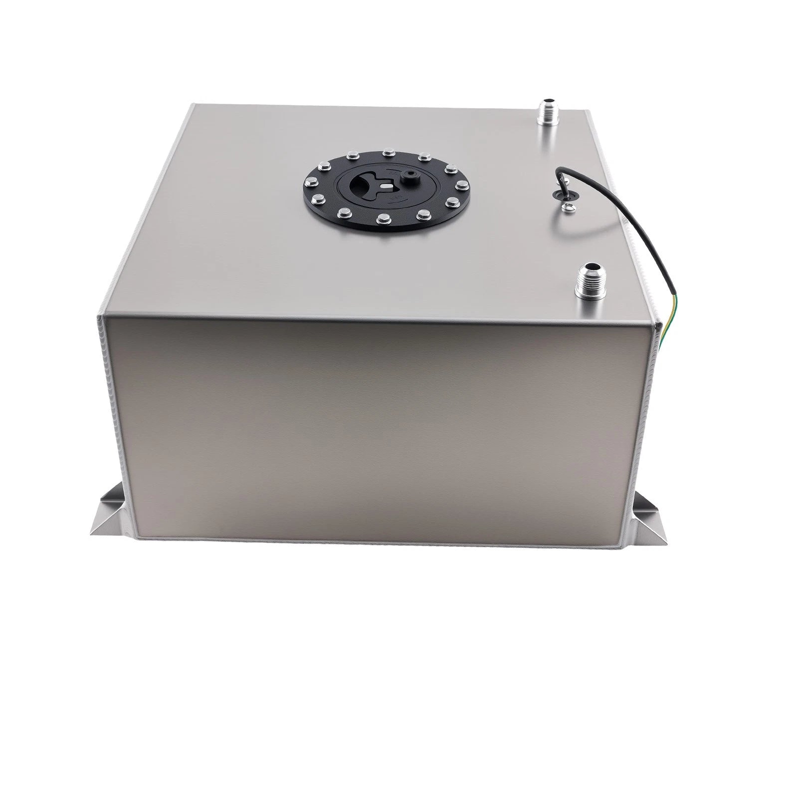 10 Gallon Aluminum Racing Fuel Tank for Hot Rod (16.5x16.5)