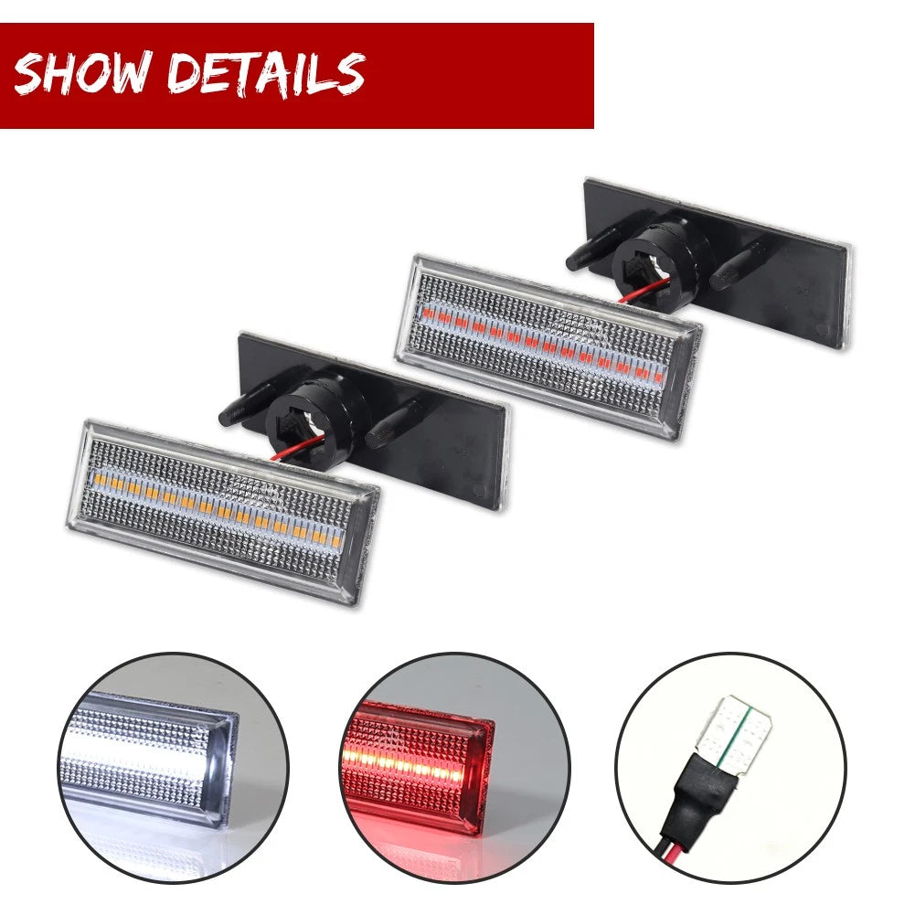 LED Side Marker Lights for Oldsmobile Cutlass 442 (1981–1988)