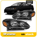 Set of 2 Headlight Assemblies for Toyota Corolla (2003–2008)