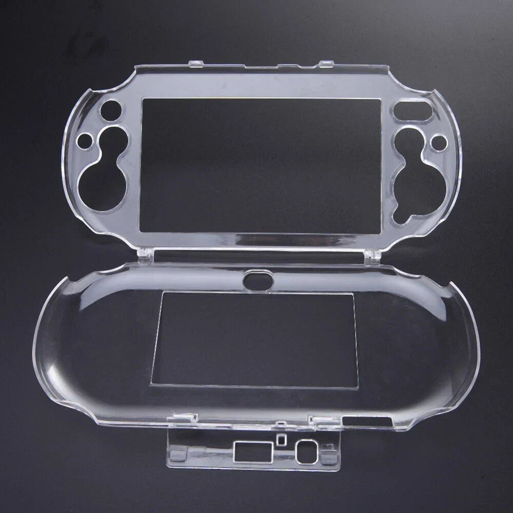 Clear Full Housing Case Shell Cover with Screen Film for PS Vita 2000