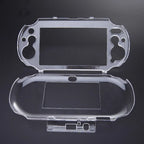 Clear Full Housing Case Shell Cover with Screen Film for PS Vita 2000