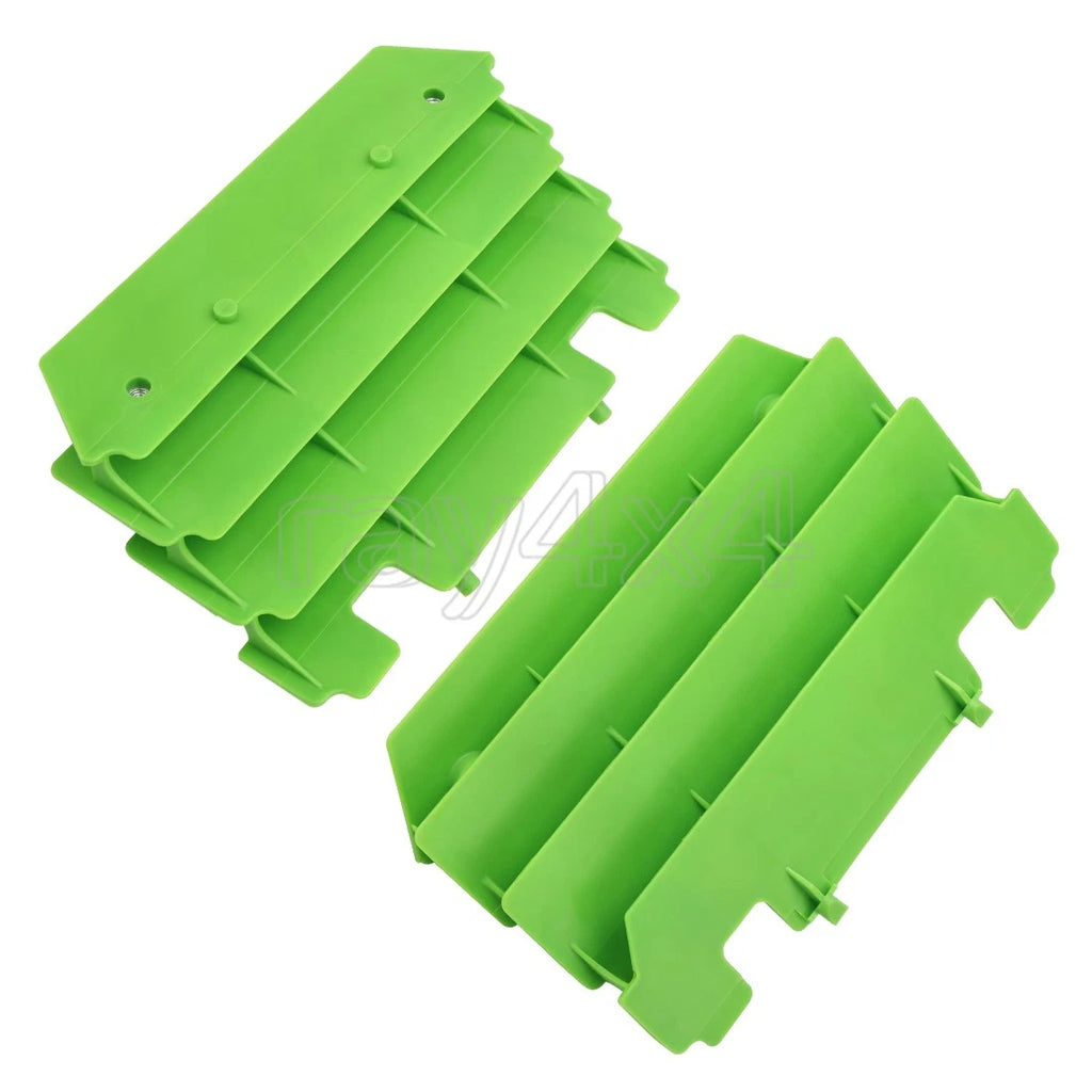 Set of 2 Green Radiator Shrouds for KX125 KX250 (1994–2005) 14037-1310-6W