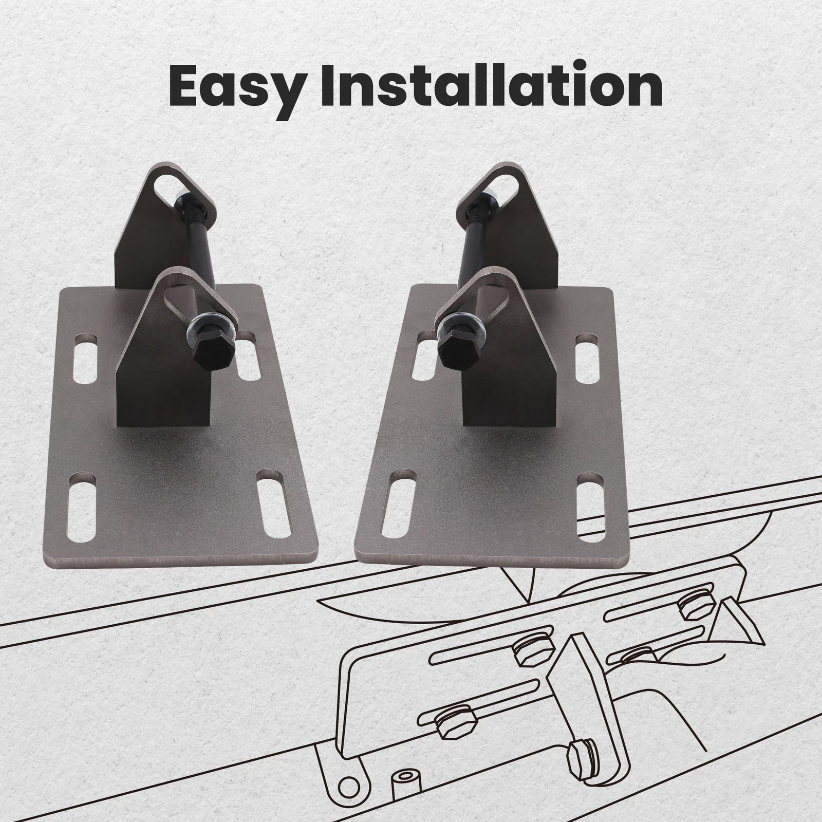 Motor Mount Adapter for Chevrolet C10 (1974-1986)